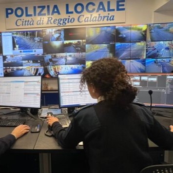 New Operation control center for the local police of Reggio Calabria